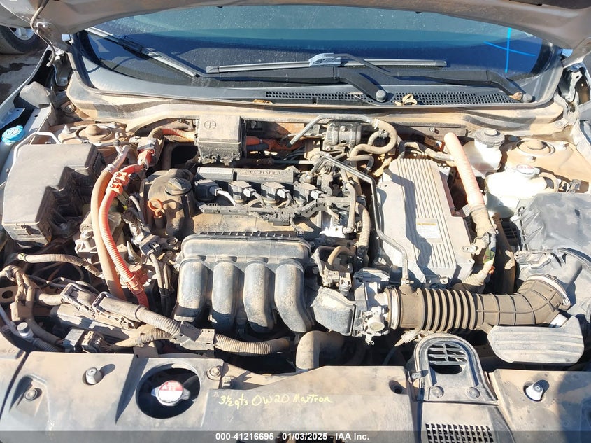2019 HONDA INSIGHT VIN: 19XZE4F52KE002720