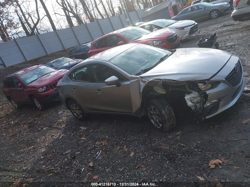 2014 MAZDA MAZDA3 VIN: JM1BM1U7XE1144733