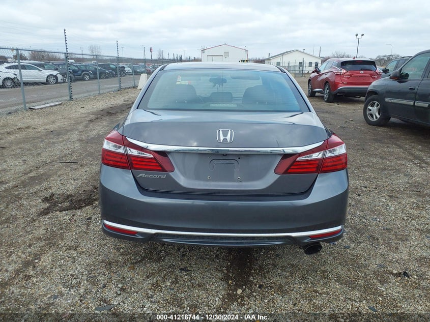 2016 HONDA ACCORD VIN: 1HGCR2F39GA006045