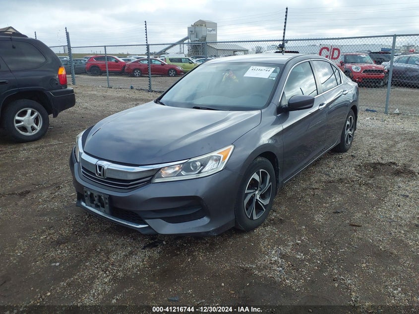 2016 HONDA ACCORD VIN: 1HGCR2F39GA006045