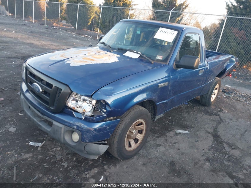 2010 FORD RANGER VIN: 1FTKR1AD9APA17555
