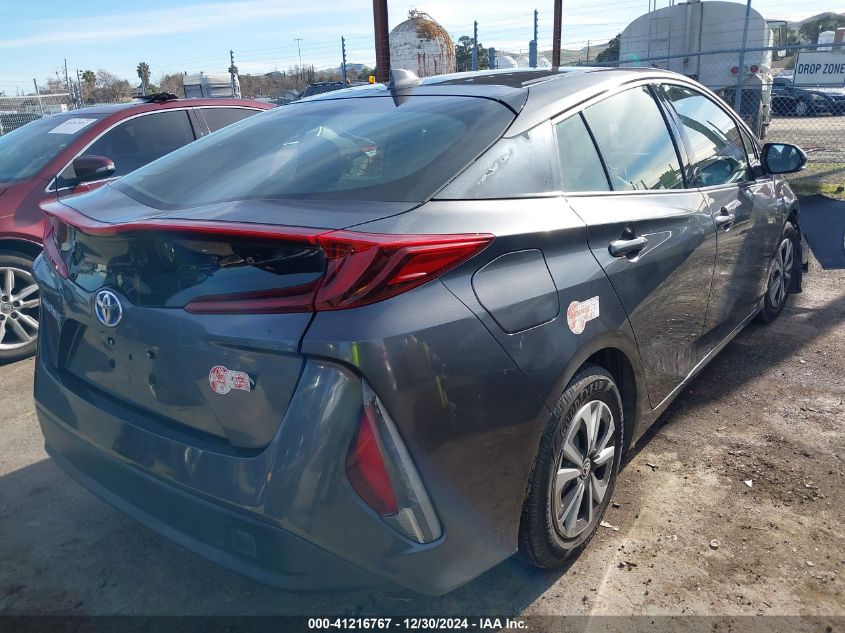 VIN JTDKARFP8H3064585 2017 Toyota Prius, Prime Plus no.4