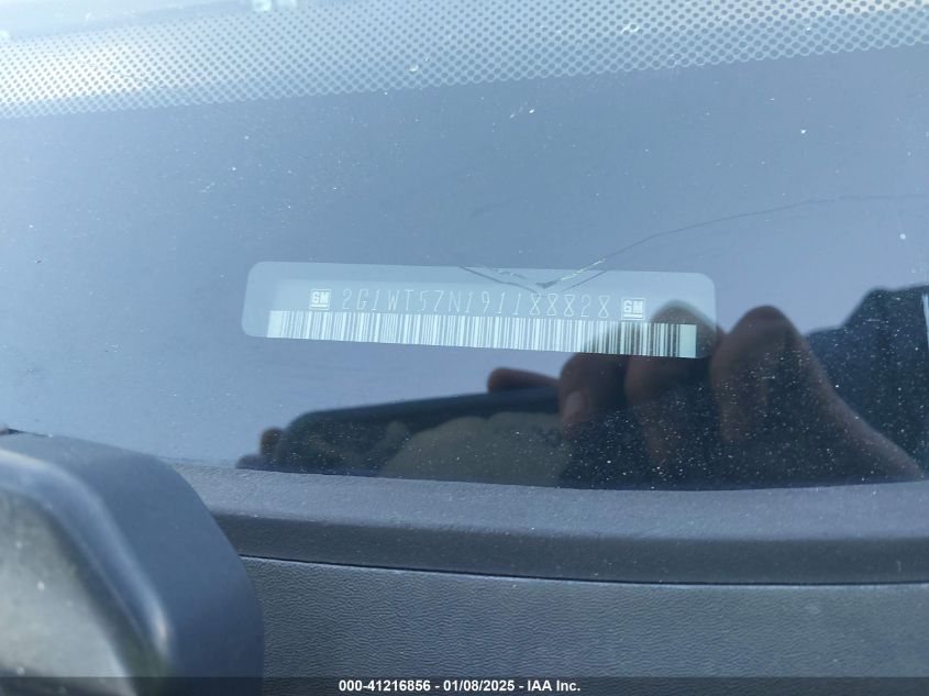 2009 Chevrolet Impala 1Lt VIN: 2G1WT57N191188828 Lot: 41216856