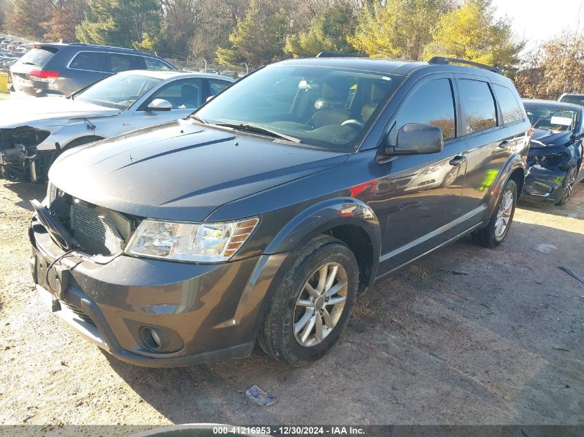 VIN 3C4PDDBG7ET251404 2014 DODGE JOURNEY no.2