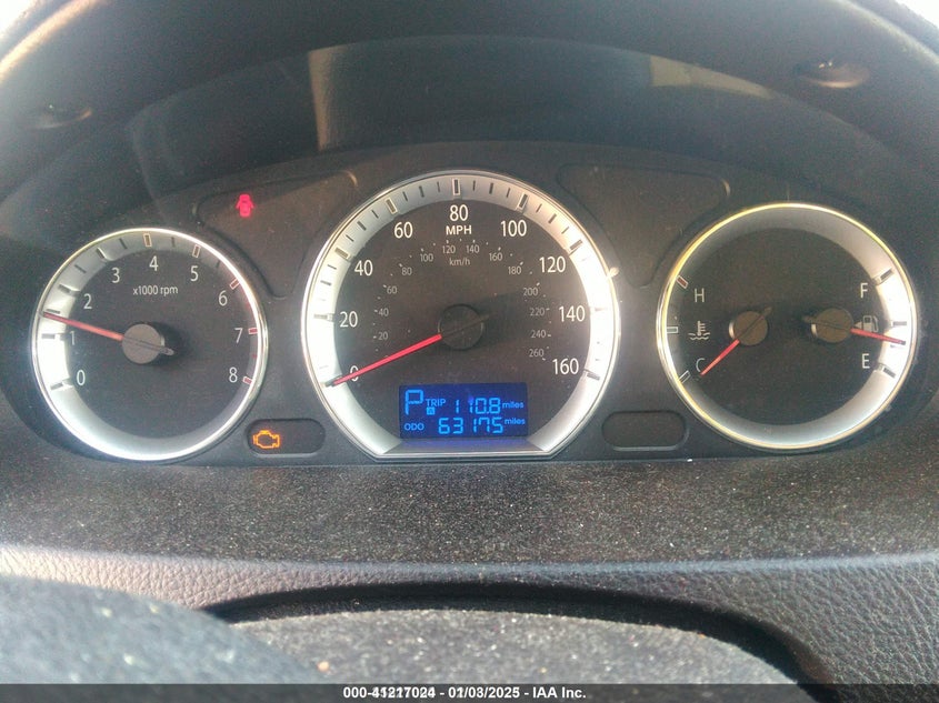 2009 HYUNDAI SONATA VIN: 5NPET46C99H476785