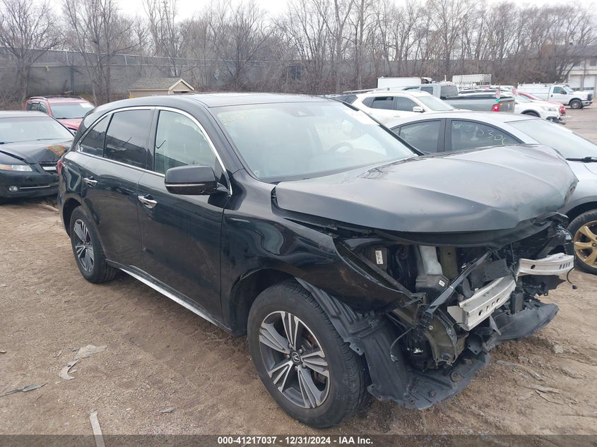 2017 Acura Mdx VIN: 5FRYD4H39HB020837 Lot: 41217037