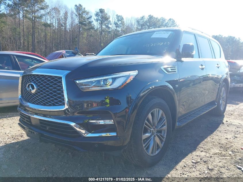 2019 Infiniti Qx80 Luxe VIN: JN8AZ2NEXK9235860 Lot: 41217079