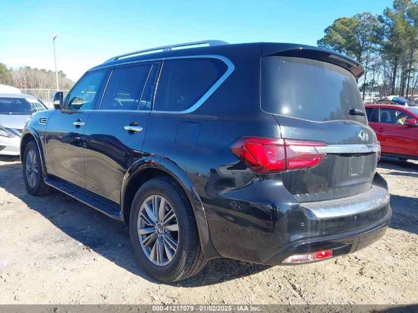 2019 Infiniti Qx80 Luxe VIN: JN8AZ2NEXK9235860 Lot: 41217079