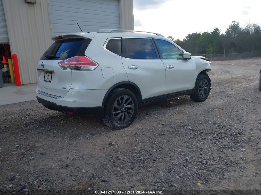 VIN 5N1AT2MT4GC857745 2016 Nissan Rogue, S/Sl/Sv no.4