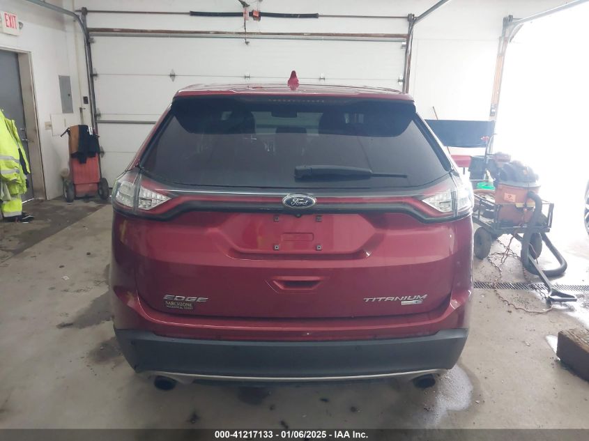 VIN 2FMPK4K9XHBB91802 2017 FORD EDGE no.17