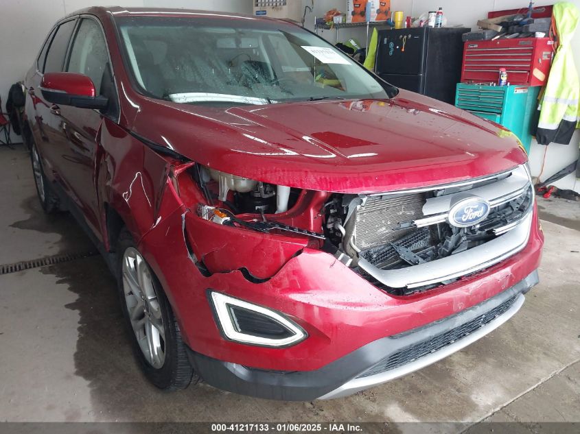 VIN 2FMPK4K9XHBB91802 2017 FORD EDGE no.6