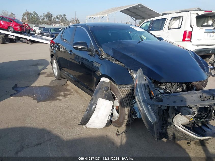 VIN KNAGM4A75F5664602 2015 KIA OPTIMA no.1