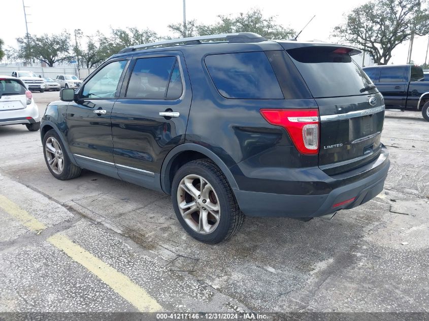 VIN 1FM5K7F84EGC44394 2014 FORD EXPLORER no.3