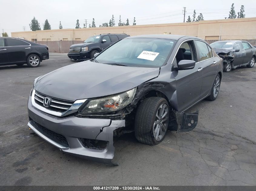 VIN 1HGCR2F57EA010724 2014 Honda Accord, Sport no.2