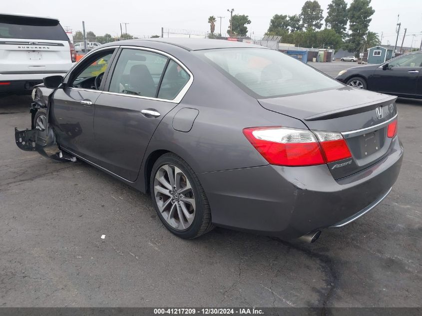 VIN 1HGCR2F57EA010724 2014 Honda Accord, Sport no.3