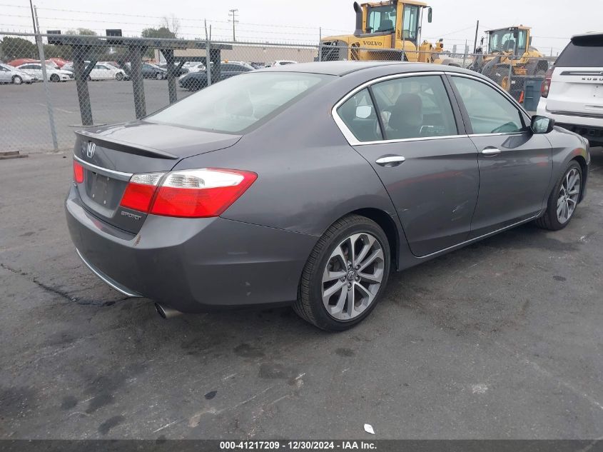 VIN 1HGCR2F57EA010724 2014 Honda Accord, Sport no.4