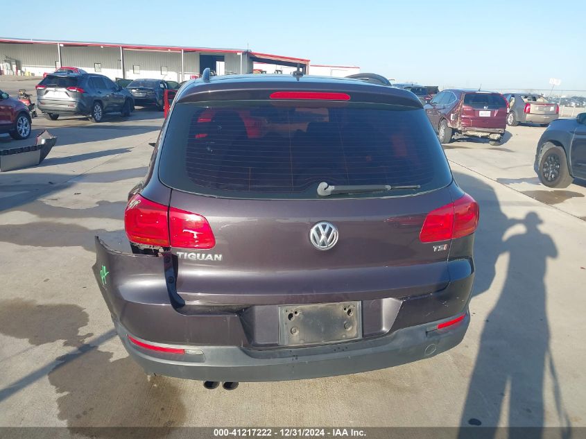 2016 VOLKSWAGEN TIGUAN S - WVGAV7AX6GW568881