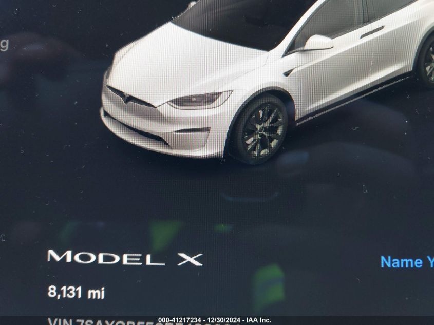 2024 Tesla Model X - 7SAXCBE59RF433324