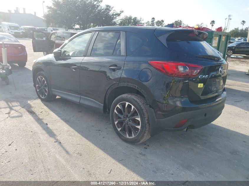 VIN JM3KE2DYXG0832730 2016 MAZDA CX-5 no.3