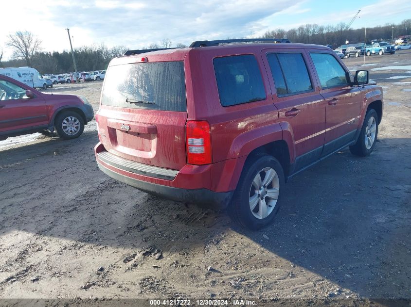 VIN 1C4NJRBB5DD212591 2013 JEEP PATRIOT no.4