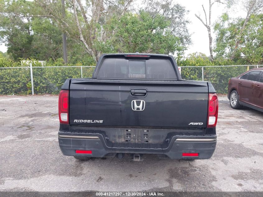 VIN 5FPYK3F89HB016925 2017 Honda Ridgeline, Black E... no.16