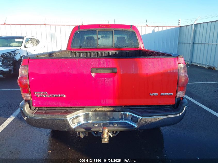 2008 Toyota Tacoma Access Cab VIN: 5TEUU42N28Z580286 Lot: 41217350