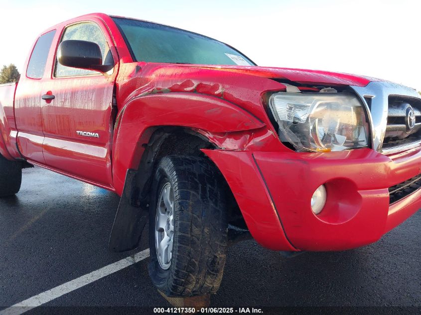 2008 Toyota Tacoma Access Cab VIN: 5TEUU42N28Z580286 Lot: 41217350