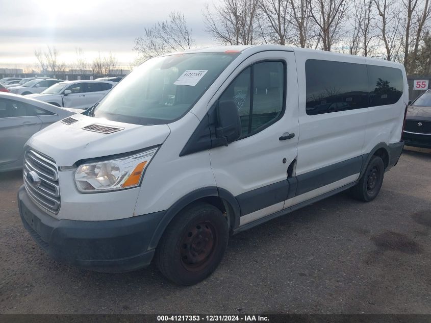 VIN 1FMZK1ZMXFKB27604 2015 FORD TRANSIT-150 no.2