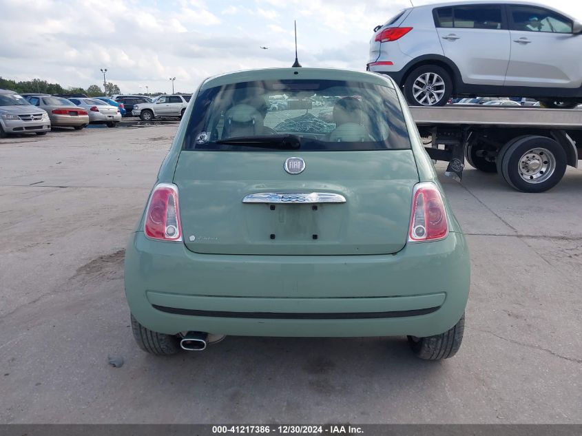 2012 Fiat 500 Pop VIN: 3C3CFFAR6CT381053 Lot: 41217386