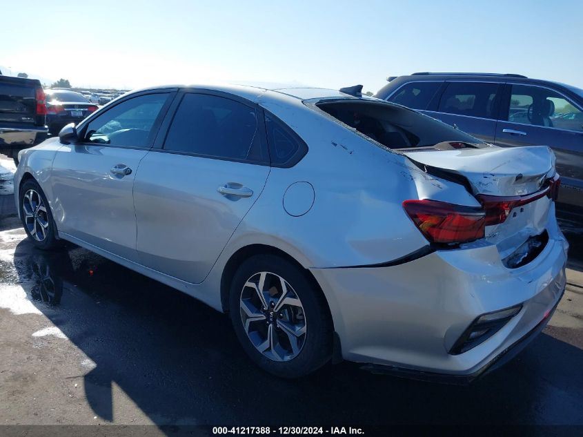 VIN 3KPF24AD1LE175687 2020 KIA FORTE no.3