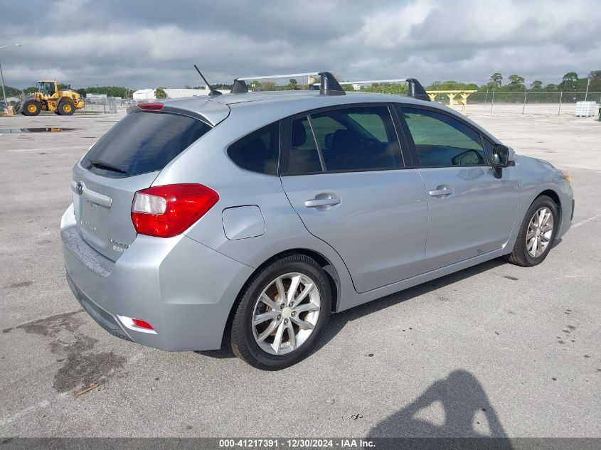 VIN JF1GPAB63DH204936 2013 Subaru Impreza, 2.0I Pre... no.4