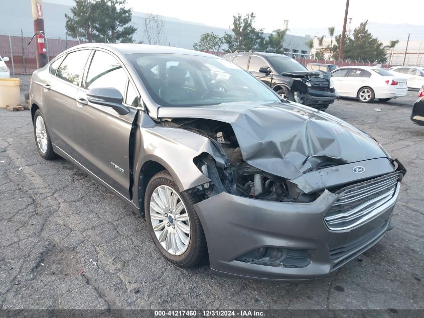 VIN 3FA6P0LU8DR257570 2013 FORD FUSION HYBRID no.1