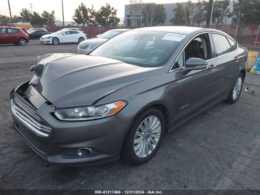 VIN 3FA6P0LU8DR257570 2013 FORD FUSION HYBRID no.2