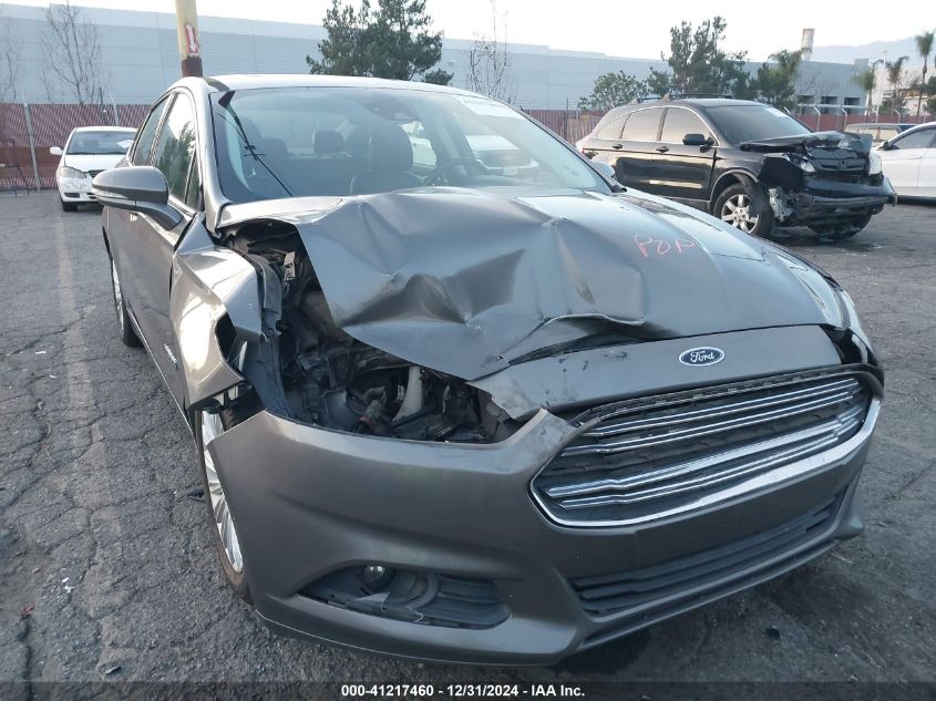 VIN 3FA6P0LU8DR257570 2013 FORD FUSION HYBRID no.6