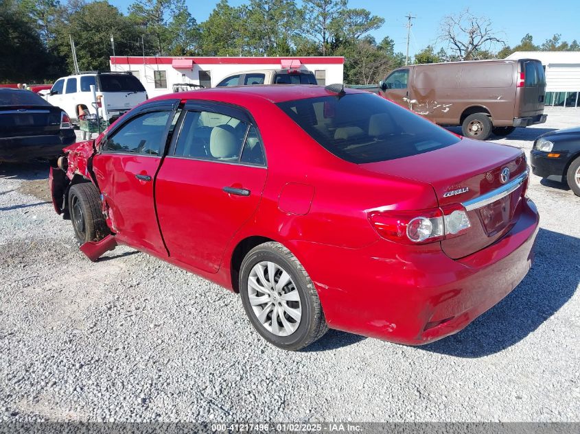 VIN 5YFBU4EE0DP221635 2013 Toyota Corolla, LE no.3