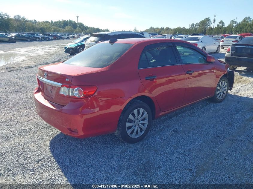 VIN 5YFBU4EE0DP221635 2013 Toyota Corolla, LE no.4