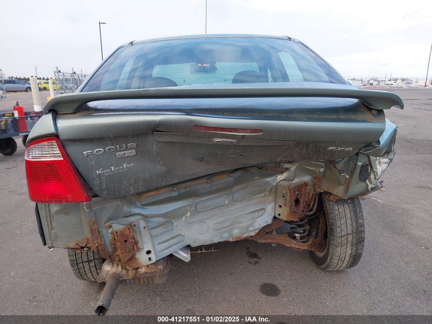 2006 FORD FOCUS VIN: 1FAFP34NX6W109722