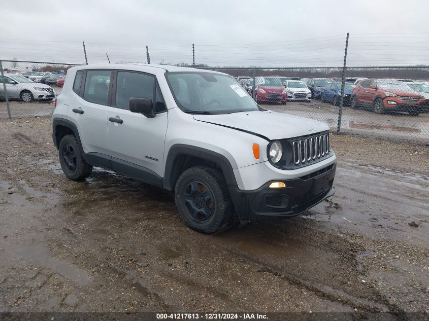 2015 Jeep Renegade, Sport