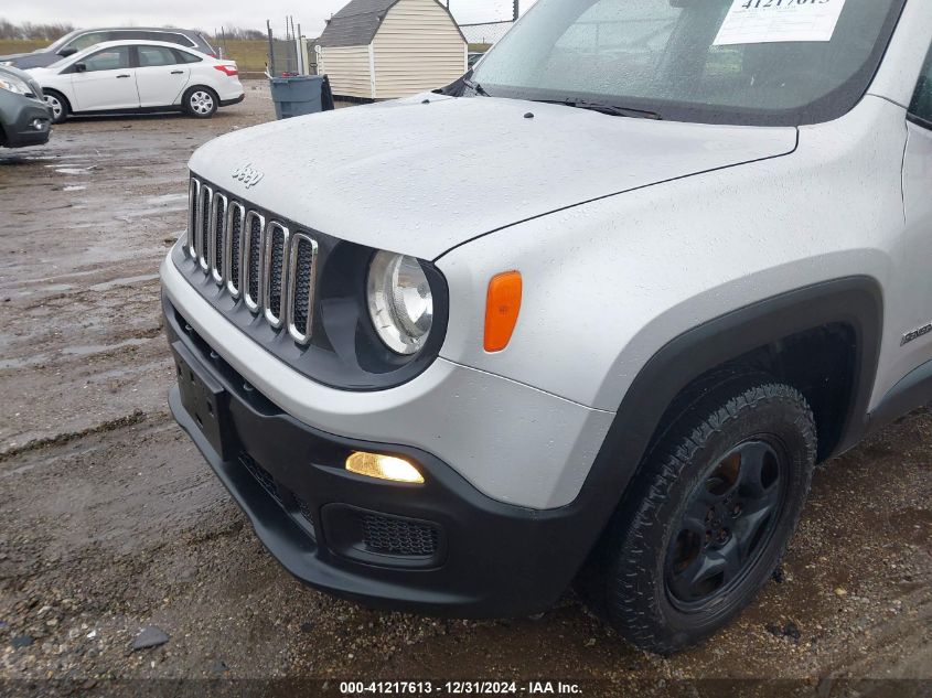 VIN ZACCJBAH8FPB97643 2015 Jeep Renegade, Sport no.6