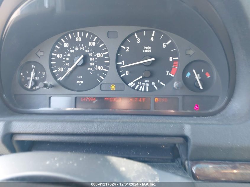 2006 BMW X5 3.0I VIN: 5UXFA13576LY38231 Lot: 41217624