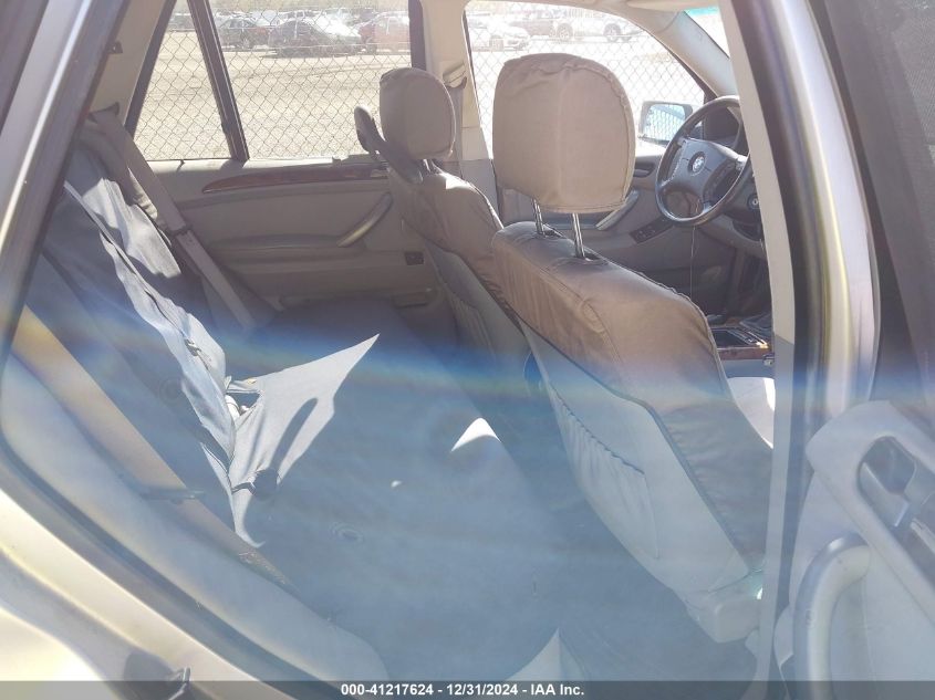 2006 BMW X5 3.0I VIN: 5UXFA13576LY38231 Lot: 41217624