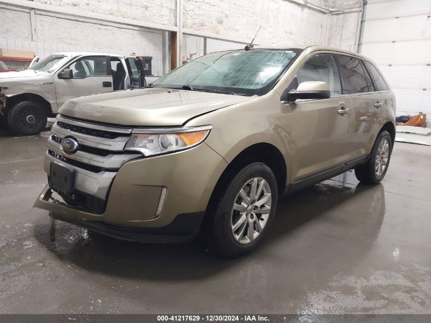 VIN 2FMDK4KC6DBB71636 2013 Ford Edge, Limited no.2