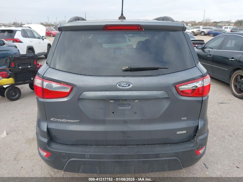 2018 Ford Ecosport Se VIN: MAJ3P1TEXJC232360 Lot: 41217752