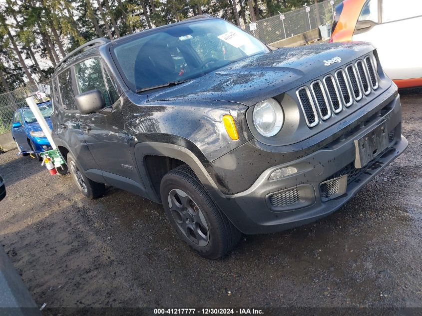 VIN ZACCJBAT2GPD79148 2016 JEEP RENEGADE no.1