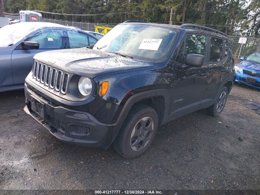 VIN ZACCJBAT2GPD79148 2016 JEEP RENEGADE no.2