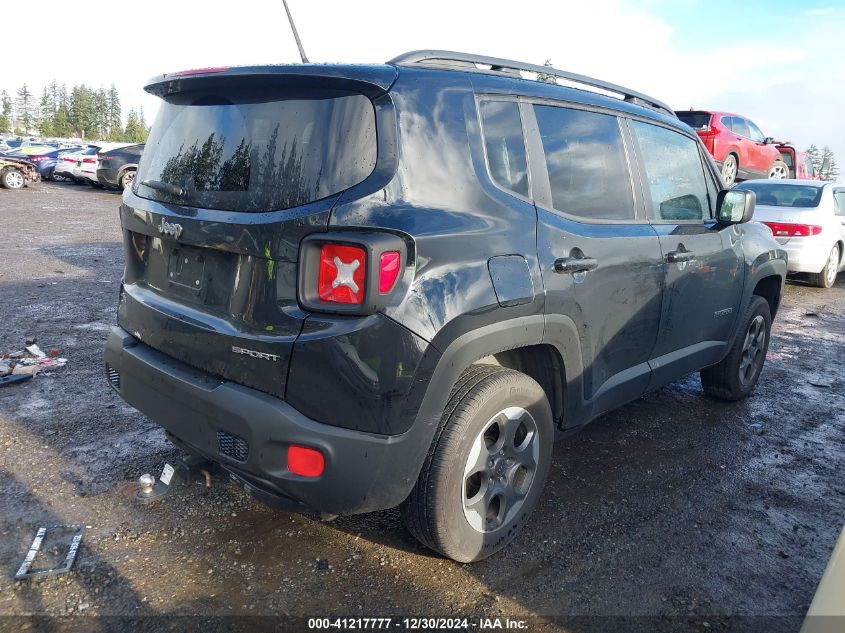 VIN ZACCJBAT2GPD79148 2016 JEEP RENEGADE no.4