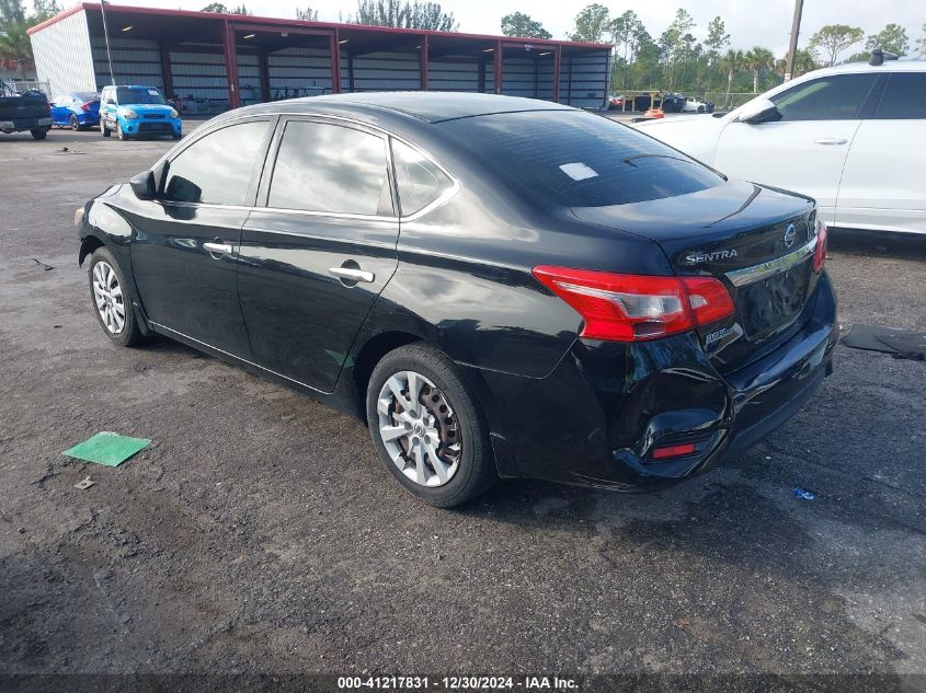 VIN 3N1AB7AP7GY313617 2016 Nissan Sentra, S no.3