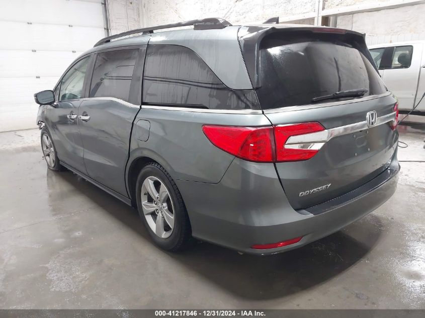 VIN 5FNRL6H76KB062123 2019 Honda Odyssey, Ex-L no.3