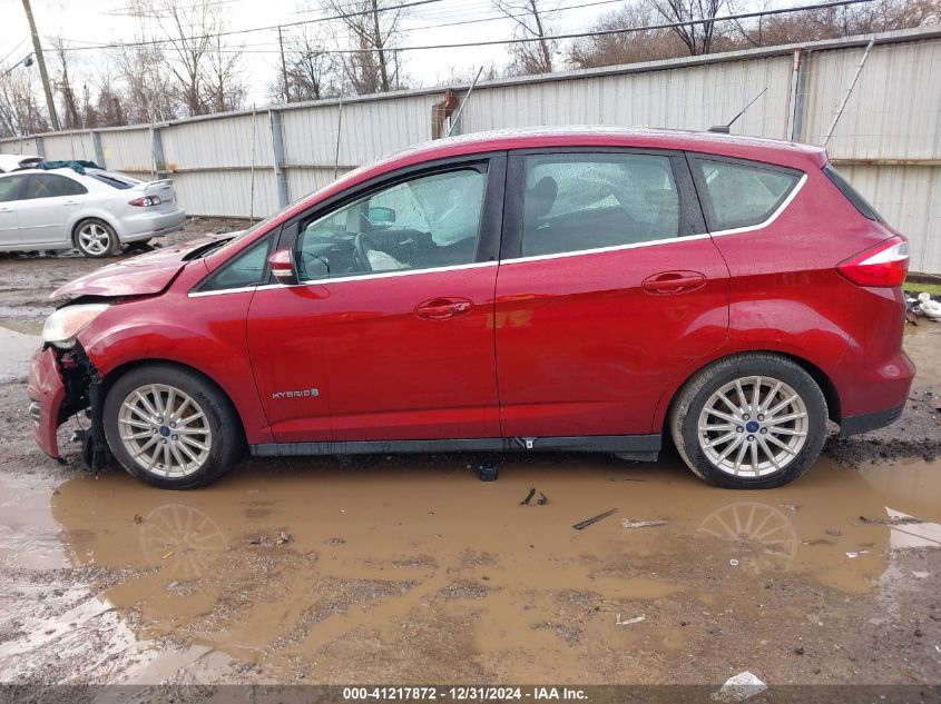 2014 Ford C-Max Hybrid Sel VIN: 1FADP5BU0EL521001 Lot: 41217872