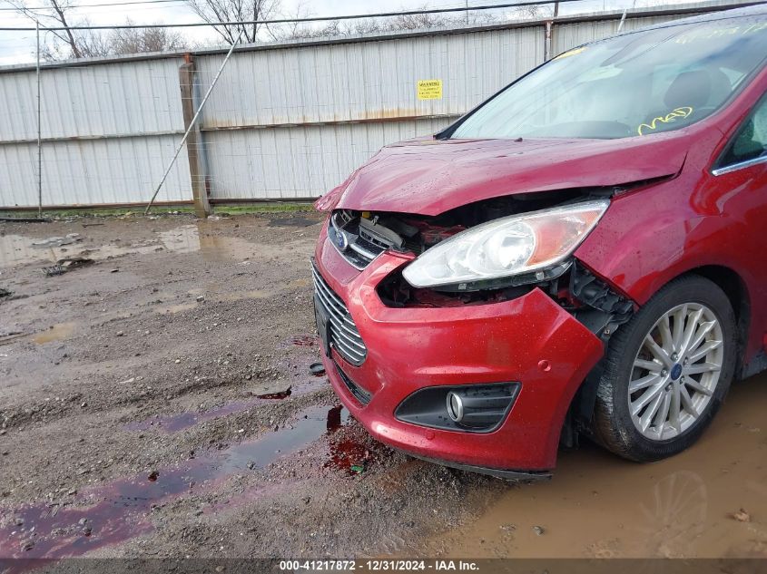 2014 Ford C-Max Hybrid Sel VIN: 1FADP5BU0EL521001 Lot: 41217872